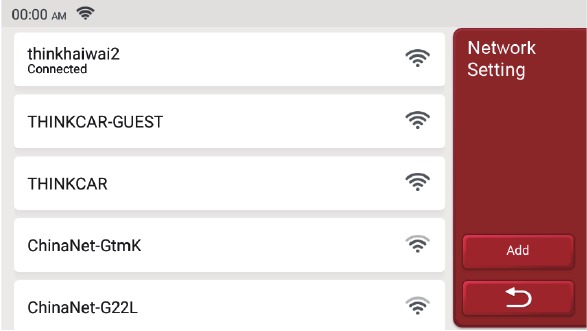 Verbind met Wi-Fi