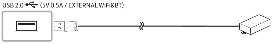 Verbinding maken met behulp van de WIFI&BT module