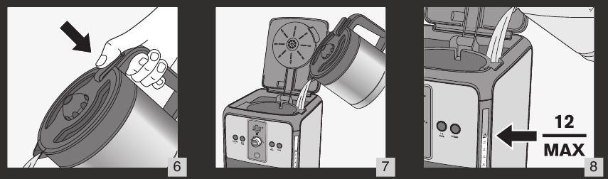 KOFFIE ZETTEN - Stap 1