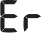 Fout pictogram apparaatfout