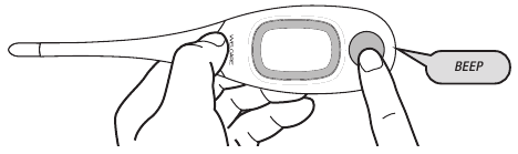 Houd de aan/uit-knop 3 seconden ingedrukt.