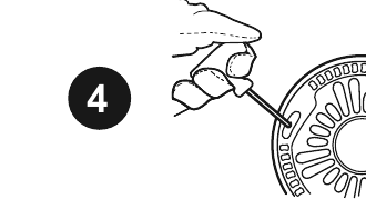 Handmatig starten - Stap 4