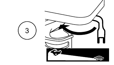 Handmatig starten - Stap 3