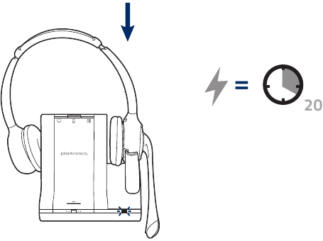 Headset - Om op te laden.