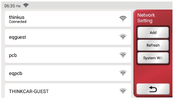 Verbind met wifi