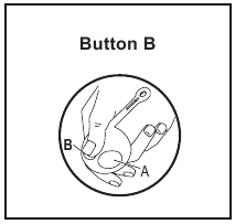 Cobra afstandsbediening knop B