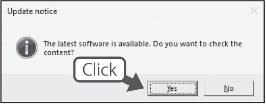 Het scherm Software-update gebruiken