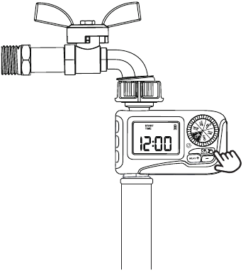 ACTIVEER DE TIMER VOOR GEBRUIK