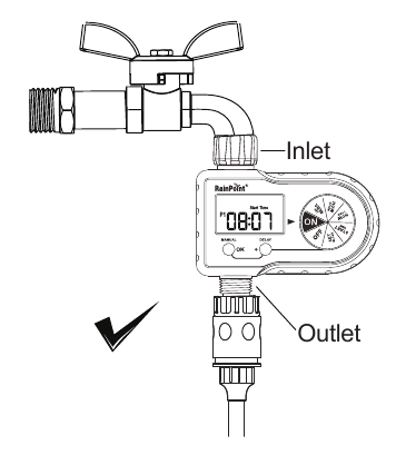 DE TIMER INSTALLEREN - Stap 1