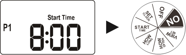 UW TIMER PROGRAMMEREN - Stap 2 - Starttijd