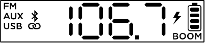 Overzicht voorpaneel - Weergave 1 - Display