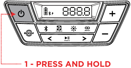 Bluetooth-verbinding maken - Stap 1