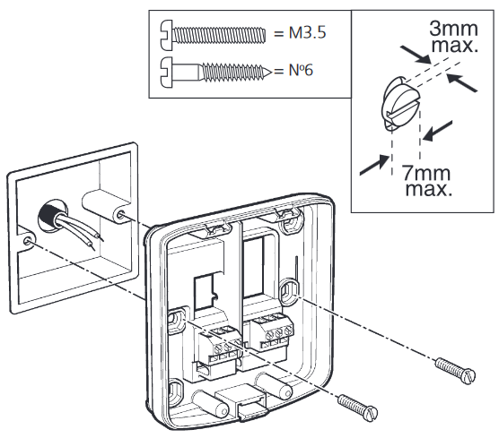 De relaisbox installeren - Stap 2