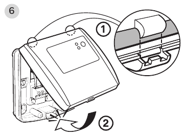 De relaisbox installeren - Stap 6