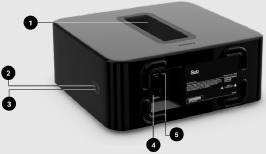 Sonos Sub bedieningselementen