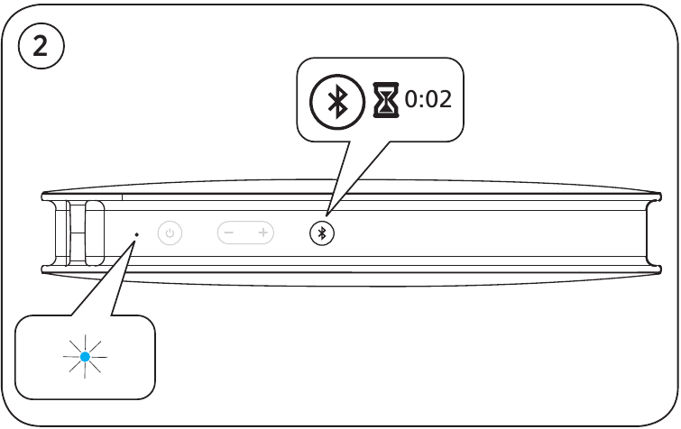 Bluetooth-koppeling - Stap 2