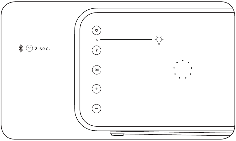 Bluetooth-koppeling - Stap 1