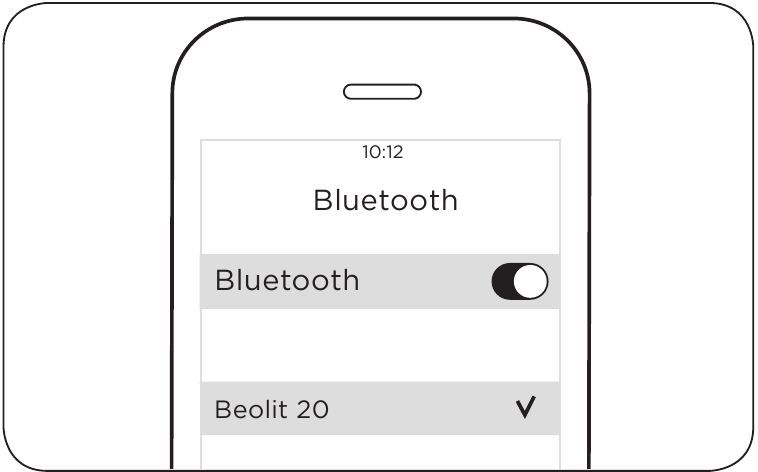 Bluetooth-koppeling - Stap 2 - Selecteer het apparaat