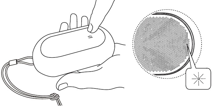 Bluetooth-koppeling - Stap 1 - Het apparaat inschakelen