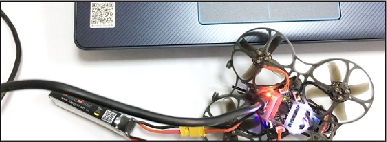 ESC controleren en firmware flashen - Stap 1