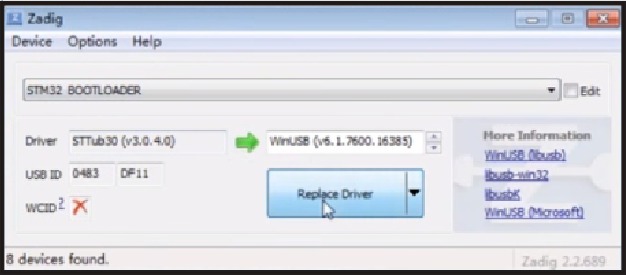 Firmware-update flightcontroller