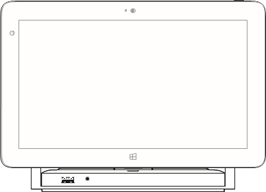 Stap 3 - Zet uw tablet aan