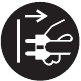 gebruik alleen een geaard stopcontact