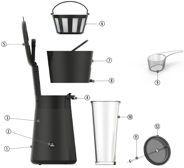 Kenmerken van de Iced Koffiemachine