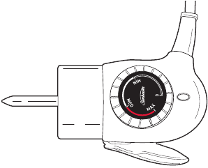 Warmteregelingssonde met trigger-ontgrendeling