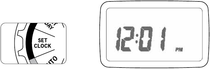 Timer programmeren - Huidige tijd instellen