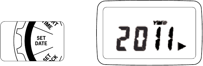 Timer programmeren - Datum instellen