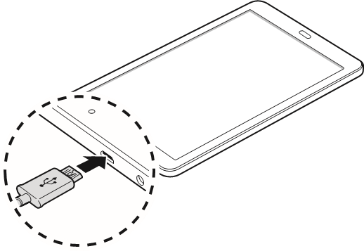 De batterij opladen