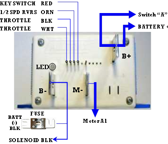 E-Z-Go 5-Pin-diagram