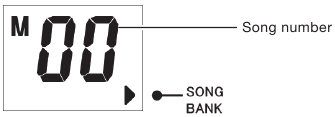 Een Song Bank-nummer afspelen - Stap 1