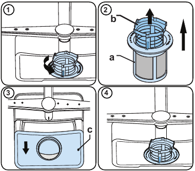 ONDERHOUD - De FILTER schoonmaken