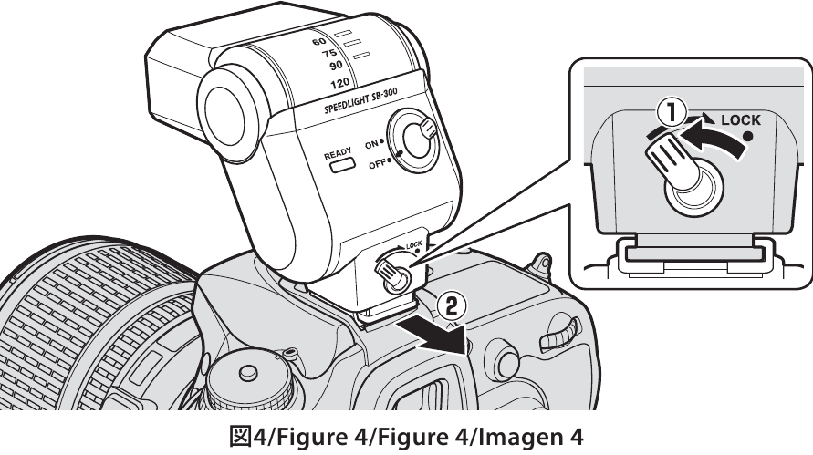 De Speedlight verwijderen
