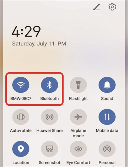 Wi-Fi-link - Methode twee - Stap 1