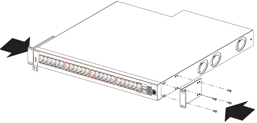 Monteer de switch - Stap 2