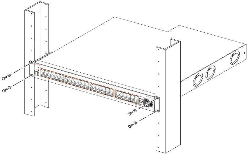 Monteer de switch - Stap 3