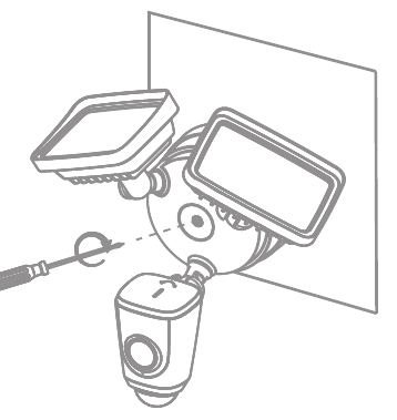 Camera installeren - Stap 5