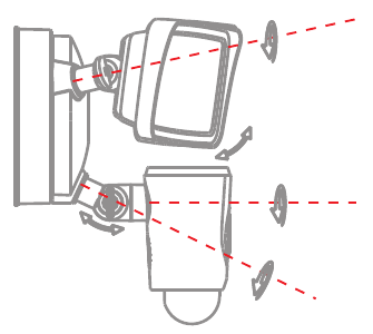 Camera installeren - Stap 6