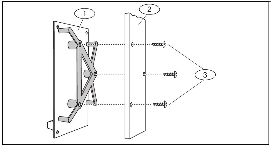 De module in de behuizing monteren