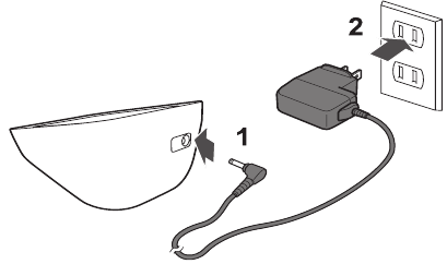 De optionele AC-adapter gebruiken