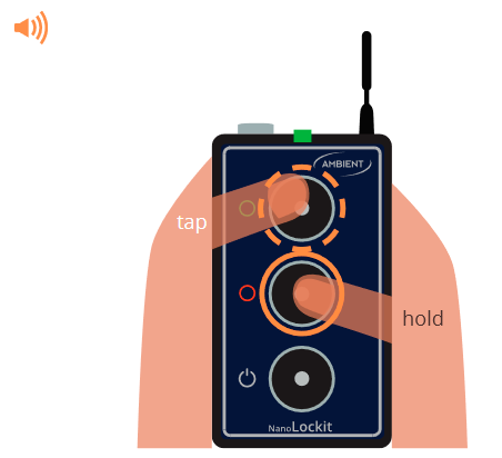 Het TC-audioniveau instellen - Stap 3