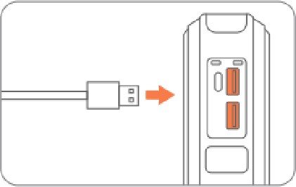 ANDERE APPARATEN OPLADEN - Stap 1