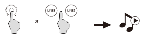 Audiobron ingang - Line In Input
