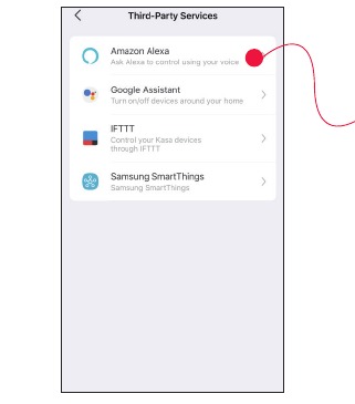Amazon Alexa instellen - Stap 1