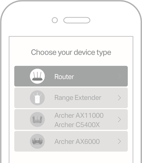 Het netwerk instellen - Via TP-Link Tether-app