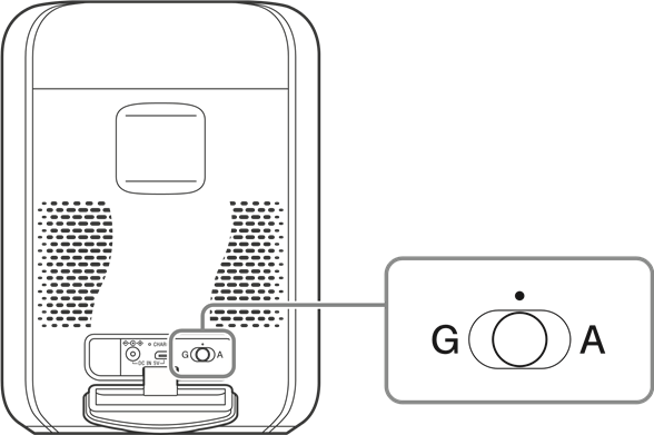 Gebruik als een BLUETOOTH-luidspreker - Stap 1