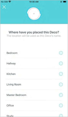 Uw Deco instellen - Stap 4